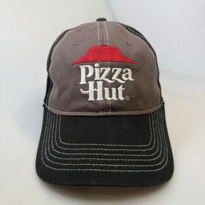 Pizza Hut Official Crew Member Mesh Trucker Snapback Employee Cap Hat OSFA EUC